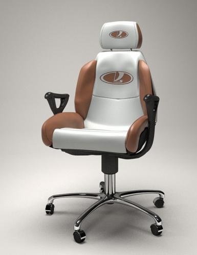 Chair with logo Lada preview image